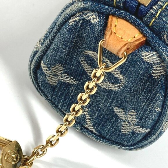 LOUIS VUITTON M95082 Trousse-SpeedyPM Coin purse wallet charm with key ring - Picture 2 of 11